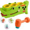 imageFisherPrice Baby Toy Sit amp Tap Rolligator Crawling Activity with Pounding Hammer amp 3 Balls for Developmental Play Infants Ages 9 Months