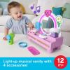 imageFisherPrice Baby Toy Lets Get Ready Vanity Laugh amp Learn Musical Learning Playset 4 Accessories for Toddler Pretend Play Ages 1 Years