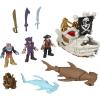 imageFisherPrice Imaginext Billy Bones Pirate Bundle Playset with 3 Action Figures amp Toy Boat with Skeleton Hands and Launcher 7 Accessories Amazon Exclusive