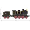 imageThomas amp Friends by FisherPrice Large PushAlong DieCast James Engine amp Cargo Car from The Classic amp All Engines Go SeriesHiro