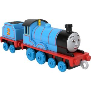 imageThomas amp Friends by FisherPrice Large PushAlong DieCast James Engine amp Cargo Car from The Classic amp All Engines Go SeriesEdward