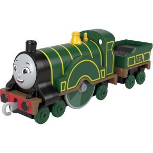 imageThomas amp Friends by FisherPrice Large PushAlong DieCast James Engine amp Cargo Car from The Classic amp All Engines Go SeriesEmily