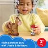imageFisherPrice Little People Toddler Toys Disney Pixar Toy Story Bobbin Bullseye Horse amp Jessie Figures for Pretend Play Kids Ages 18 Months