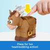 imageFisherPrice Little People Toddler Toys Disney Pixar Toy Story Bobbin Bullseye Horse amp Jessie Figures for Pretend Play Kids Ages 18 Months