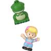 imageFisherPrice Little People Toddler Toys Disney Pixar Toy Story Figure Pack with 4 Characters for Pretend Play Kids Ages 18 Months