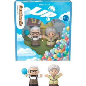 imageLittle People Collector Disney Pixar UP Special Edition Set for Movie Fans 2 Character Figures in a Display Package Amazon Exclusive