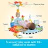 imageFisherPrice Baby Play Mat 3in1 Kick amp Sway Gym Sensory Activity Toys for Newborn Developmental Play Infants Ages 0 Months