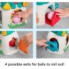 imageFisherPrice Baby Toy LightUp amp Roll Frog Musical Ball Drop Activity amp 3 Balls for Developmental Play Infants amp Toddlers Ages 6 Months