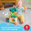 imageFisherPrice Baby Toy LightUp amp Roll Frog Musical Ball Drop Activity amp 3 Balls for Developmental Play Infants amp Toddlers Ages 6 Months
