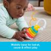 imageFisherPrice Baby Toys Newborn ClassicsPack of Rattle Teether amp Sensory Activities for Developmental Play Ages 0 Months