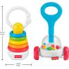 imageFisherPrice Baby Toys Newborn ClassicsPack of Rattle Teether amp Sensory Activities for Developmental Play Ages 0 Months