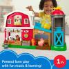 imageFisherPrice Little People Toddler Toy Caring Fun Animal Farm Playset Music amp Learning for Pretend Play Ages 1 Years Multilanguage Version