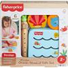 imageFisherPrice Wood Toddler Toys Ocean Musical Instruments Set 6 Wooden Pieces for Creative Play Preschool Kids Ages 2 Years