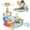 imageFisherPrice Baby Play Mat 3in1 Kick amp Sway Gym Sensory Activity Toys for Newborn Developmental Play Infants Ages 0 Months