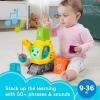 imageFisherPrice Baby amp Toddler Learning Toy Count amp Stack Crane with Blocks Lights Music amp Sounds for Infants Ages 9 MonthsSmall