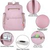 imageFisherPrice Fastfinder Gemma Diaper Bag Backpack with Portable Changing Pad Wipes Dispenser Pink
