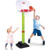 imageFisherPriceHoopsBasketball Sturdy amp Durable Kids Shoot Hoops Basketball Games Easy Assembly Adjustable Heights Ages 15