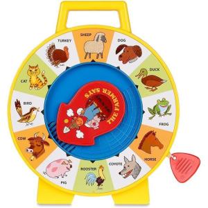 imageFisher Price Classics  Farmer Says See n Say  Vintage Learning Toy Sounds and Animals Interactive Retro Game for Kids Girls Boys Baby Preschoolers Toddlers Unisex Ages 18 Months 