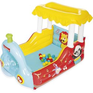 imageFisherPrice Inflatable Ball Pit  Fun Train Theme  Indoor amp Outdoor Play for Kids