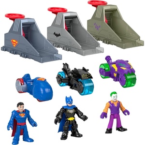 image:imageFisherPrice Imaginext Launcher Set with 3inch Action Figure amp Toy Vehicle Inspired by Disney and Pixar Toy StoryDC Super Friends