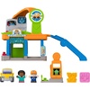 image:imageFisherPrice Little People Toddler Toy Fillin Fun Service Station Playset Car amp Figures for Pretend Play Preschool Kids Ages 1 Years