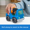 image:imageFisherPrice Little People Toddler Toy Roadside Tow amp Go Rescue Figure amp Vehicle 5Piece Set for Pretend Play Kids Ages 1 Years