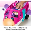image:imageFisherPrice Little People Barbie Toy Airplane for Toddlers with Lights Music and Folding Stairs Little Dream Plane 4 Play Pieces MultiLanguage Version