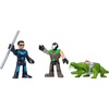 image:imageFisherPrice Imaginext DC Super Friends with six 3inch Action Figures and 4 Accessories Batman Bane Nightwing Styles May Vary