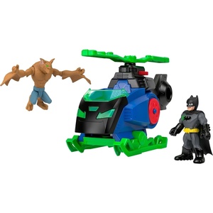 image:imageFisherPrice Imaginext DC Super Friends with 3inch Action Figures amp Toy Vehicle Batcopter Batman ManBat Styles May Vary