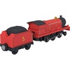 image:imageThomas amp Friends by FisherPrice Motorized Toy Train BatteryPowered Thomas Engine amp SC Ruffey Truck Classic Characters from the Railway SeriesJames