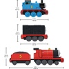 image:imageThomas amp Friends by FisherPrice Toy Trains Multipack of 3 DieCast Thomas Diesel amp James PushAround Engines with Magnetic Connectors Amazon Exclusive