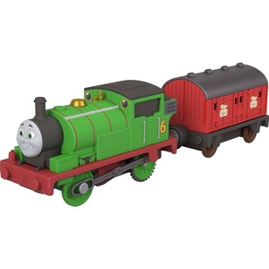 image:imageThomas amp Friends by FisherPrice Motorized Toy Train BatteryPowered Thomas Engine amp SC Ruffey Truck Classic Characters from the Railway SeriesPercy
