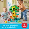 image:imageFisherPrice Baby Toy SittoStand Jungle Tree Musical Ball Drop Play Center amp 6 Balls Infant to Toddler Play Ages 6 Months