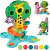 image:imageFisherPrice Baby Toy SittoStand Jungle Tree Musical Ball Drop Play Center amp 6 Balls Infant to Toddler Play Ages 6 Months
