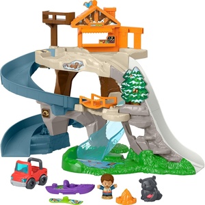 image:imageFisherPrice Little People Toddler Toy Ultimate Mountain Playset 18 Inches Tall Vehicle Figures amp Accessories Pretend Play for Kids Ages 1 Years