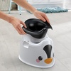 image:imageFisherPrice Toddler Toilet Penguin Potty Training Seat Portable Chair with Handles for Kids and Removable BowlBlack