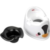 image:imageFisherPrice Toddler Toilet Penguin Potty Training Seat Portable Chair with Handles for Kids and Removable BowlBlack