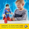 image:imageFisherPrice Imaginext DC Super Friends XL 9inch Superman Action Figure with Articulation Wearing Signature Hero Look Inspired by the Comic Books