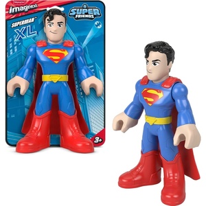 image:imageFisherPrice Imaginext DC Super Friends XL 9inch Superman Action Figure with Articulation Wearing Signature Hero Look Inspired by the Comic Books